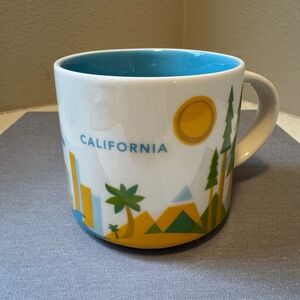 Starbucks You Are Here series California mug.